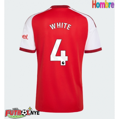 Camiseta Arsenal Ben White #4 Primera Equipación 2026-27 manga corta